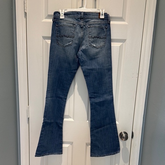 Lucky Brand Blue Flare Wide Leg Jeans - Picture 5 of 6